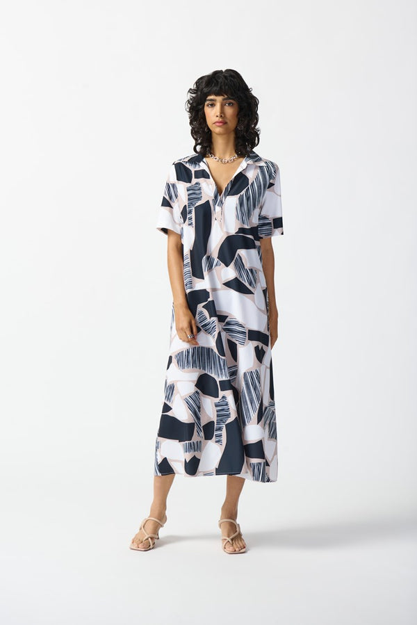 Abstract Trapeze Dress