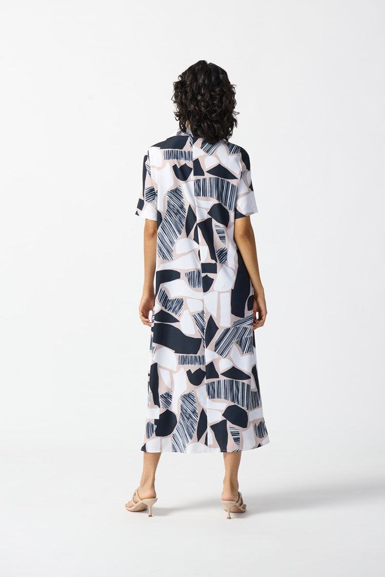 Abstract Trapeze Dress