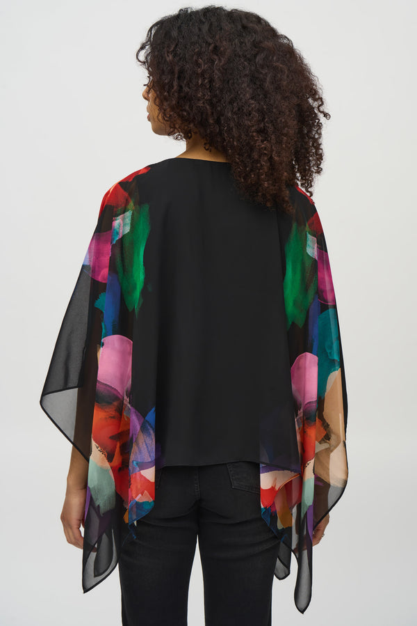 Perfect Print Poncho Top