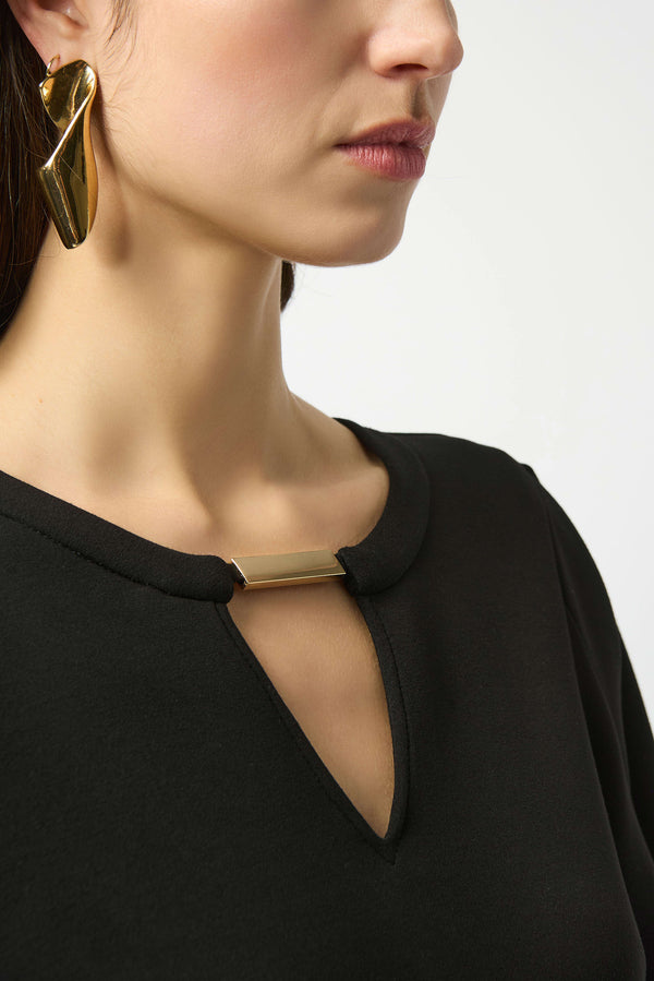 Fabulous Fitted Black Top