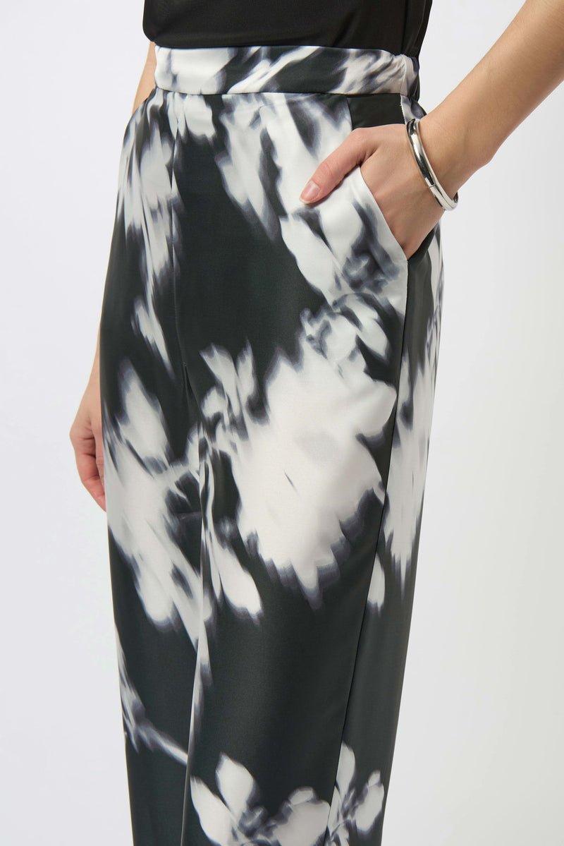 Blurred Florals Top & Pant Set