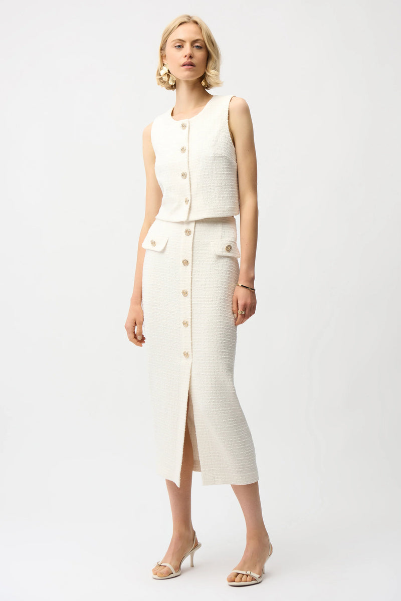 Champagne Taste Vest & Skirt Set