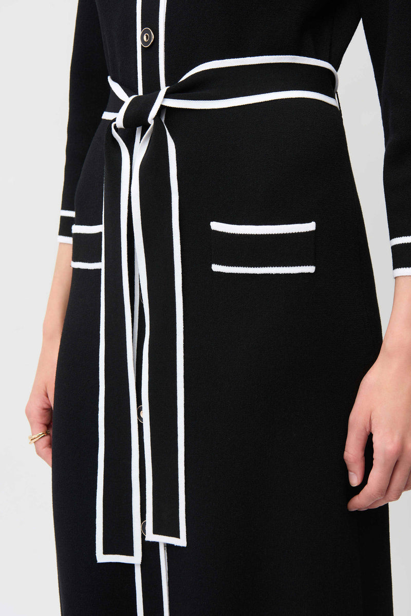Modern Classic Midi Collar Dress