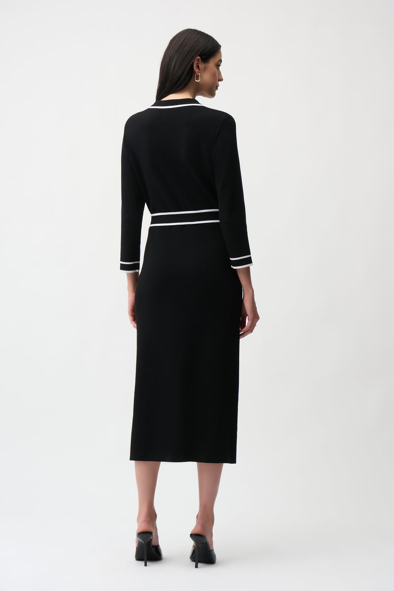 Modern Classic Midi Collar Dress