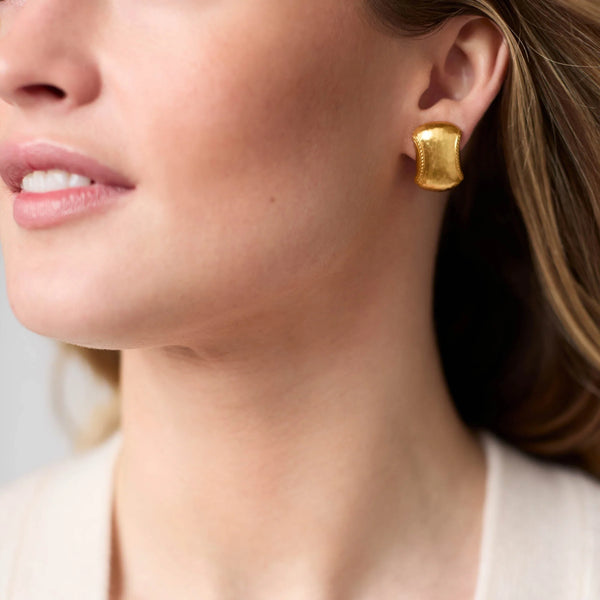 Cannes Clip Earrings
