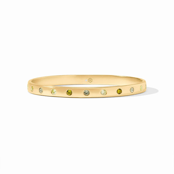 Rainbow Bangle Shades of Jade