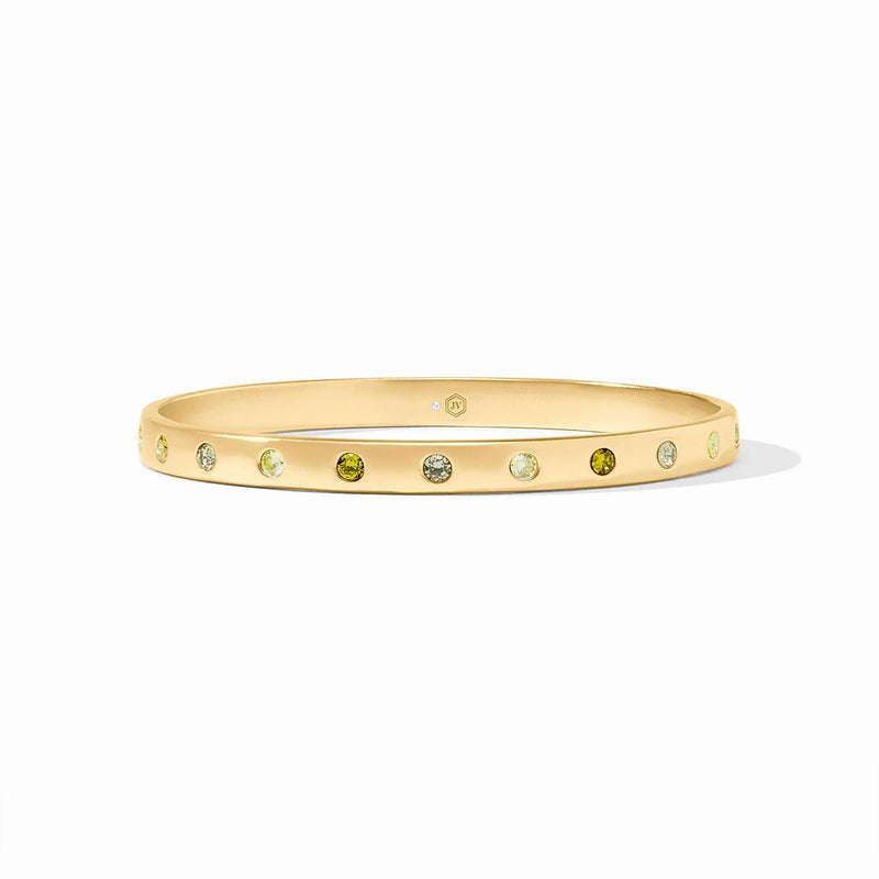 Rainbow Bangle Shades of Jade
