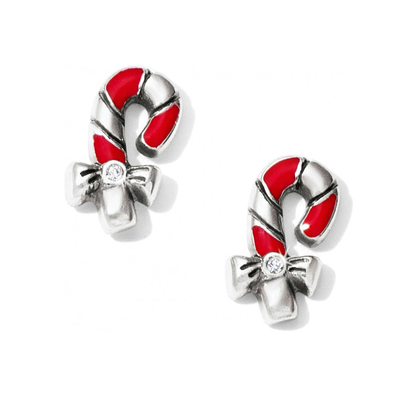 Christmas Candy Cane Mini Post Earrings