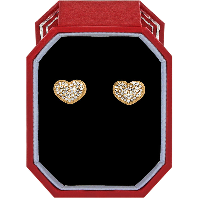 Illumina Celeste Heart Post Earrings Gift Box