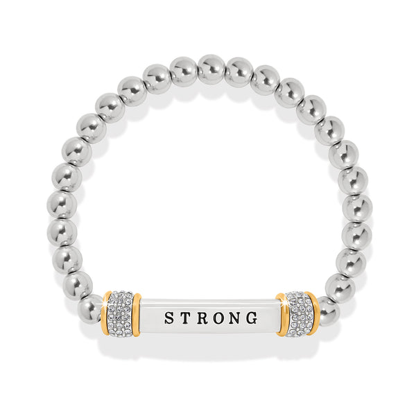 Meridian Strong Two Tone Stretch Bracelet