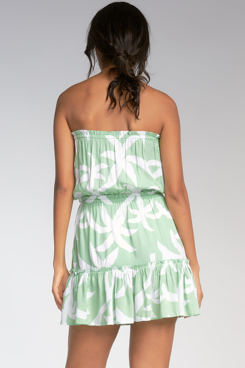 Ann Marie's Boutique Seafoam Palms Dress