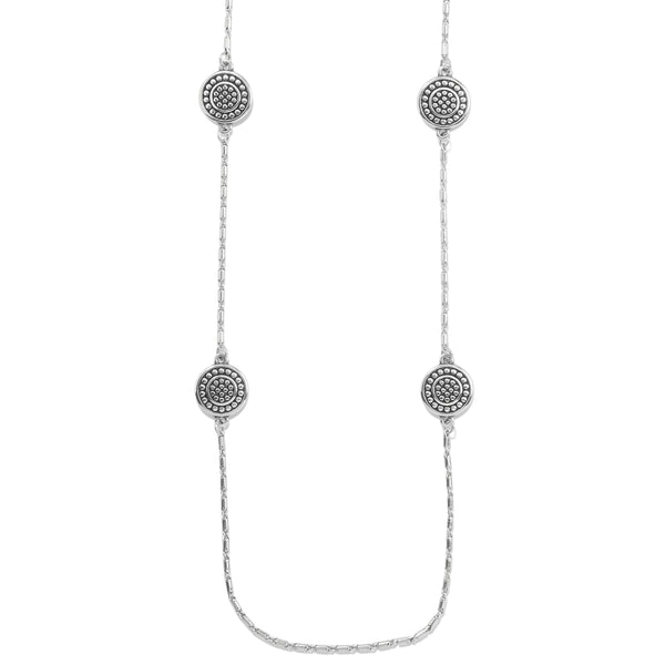 Brighton Pebble Round Reversible Long Necklace